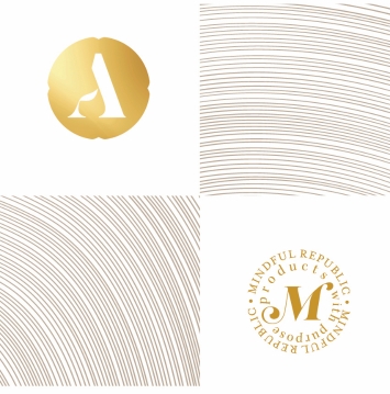 Aquiesse luxury home fragrance brand logo icon design 