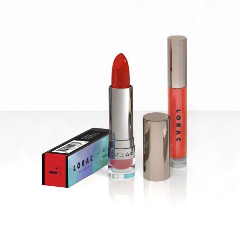 Lorac cosmetics primary packaging design 