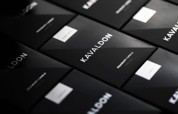Kavaldon luxury home fragrance custom secondary packaging design with UV print 