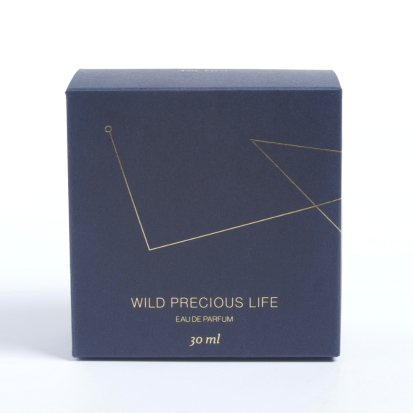 Wild Precious Life by Firestone Sisters secondary perfume packaging design 