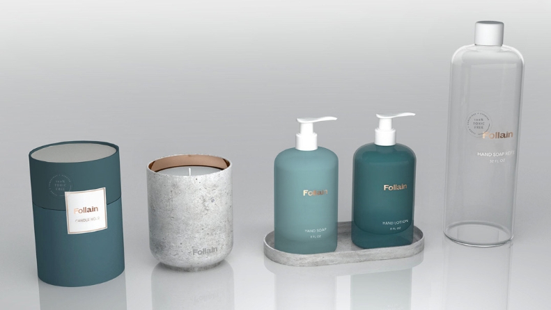 Follain Clean Beauty Skincare Packaging Design 